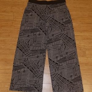 Alfani Elastic Black and Brown Pants